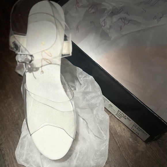 Elles sparkley peach dancer/stripper stilettos - Picture 7 of 7